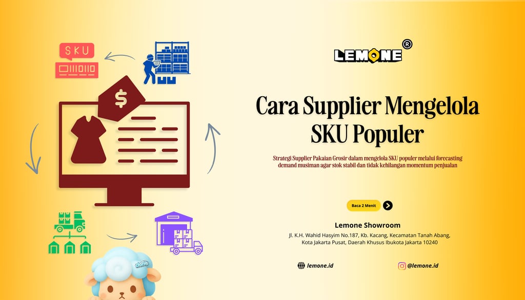 Cara Supplier Mengelola SKU Populer