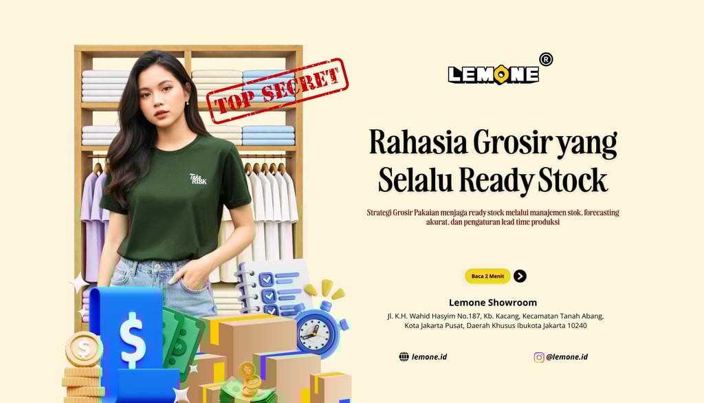 Rahasia Grosir yang Selalu Ready Stock
