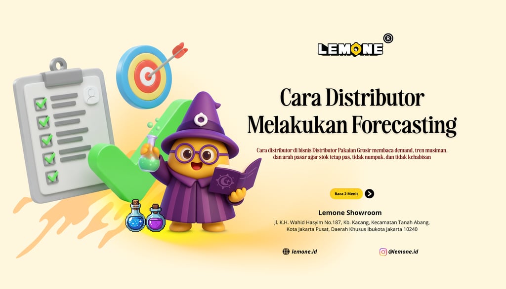 Cara Distributor Melakukan Forecasting