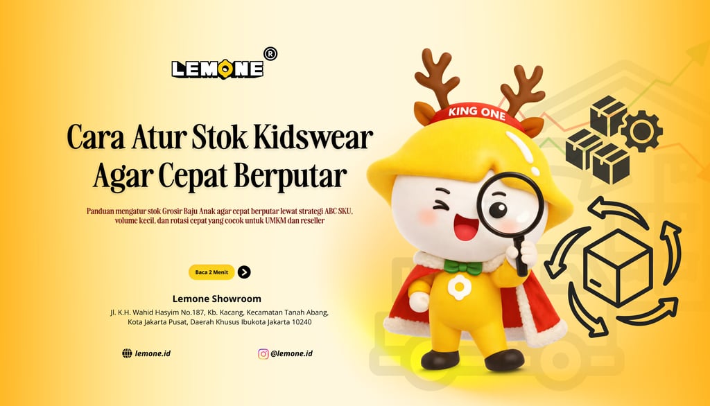 Cara Atur Stok Kidswear Agar Cepat Berputar