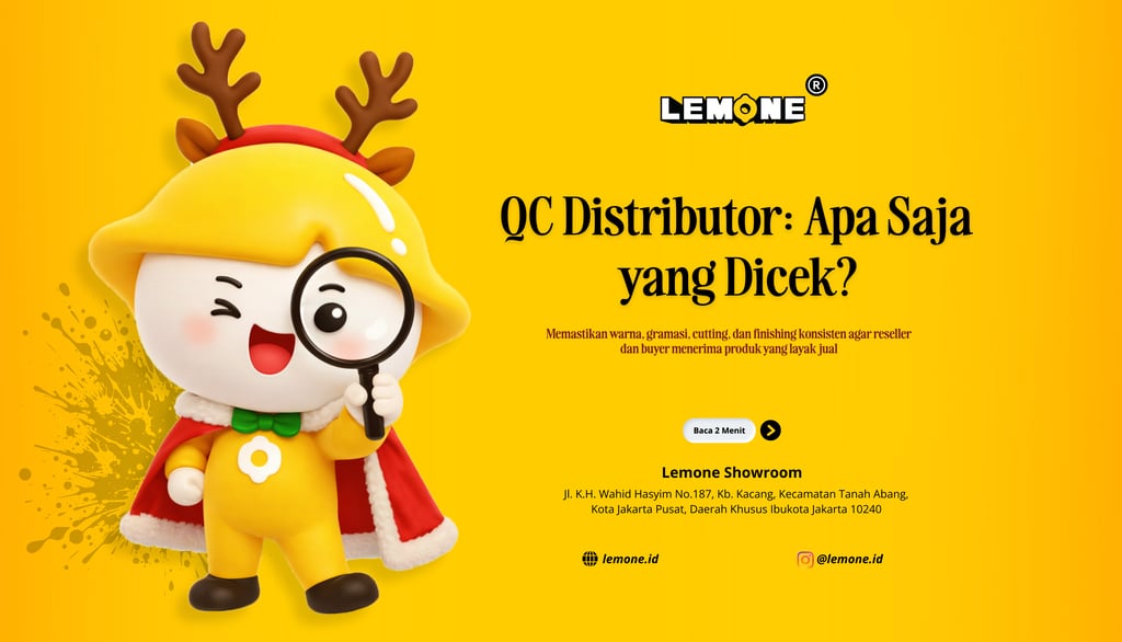 QC Distributor: Apa Saja yang Dicek?