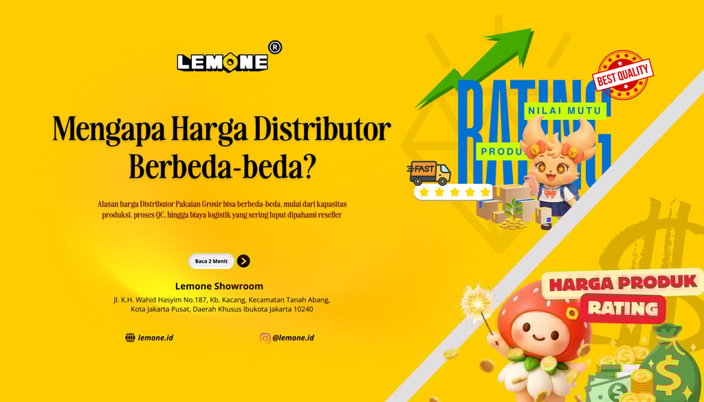 Mengapa Harga Distributor Berbeda-beda?