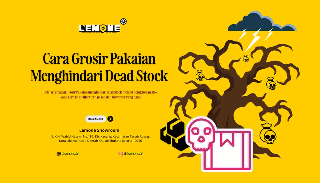 Cara Grosir Pakaian Menghindari Dead Stock
