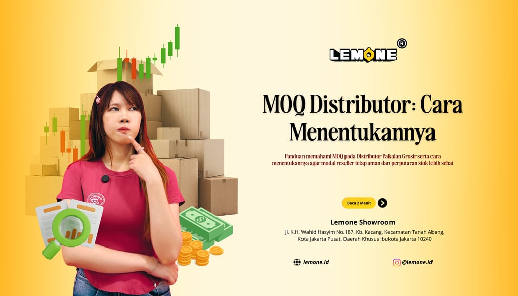 MOQ Distributor: Cara Menentukannya