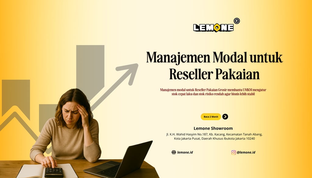 Manajemen Modal untuk Reseller Pakaian