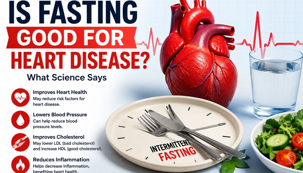 💓Is Fasting Good for Heart Disease?