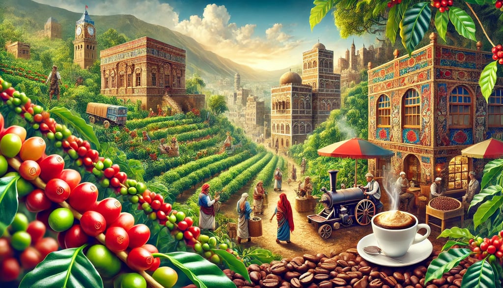 historia del cafe