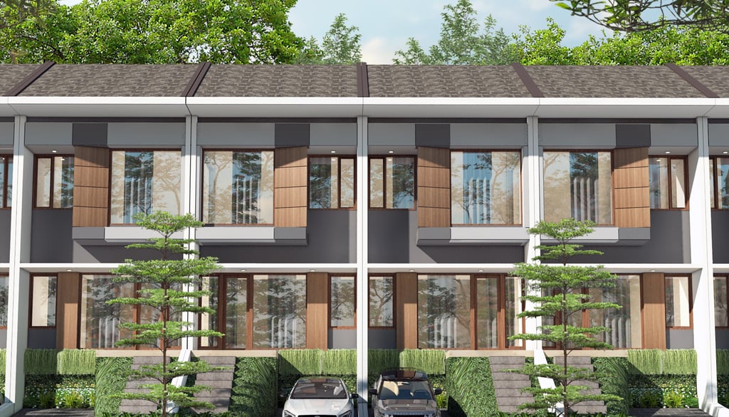 Perumahan Tarumanagara Jatinangor bergaya modern dengan lingkungan hijau dan akses strategis dekat k