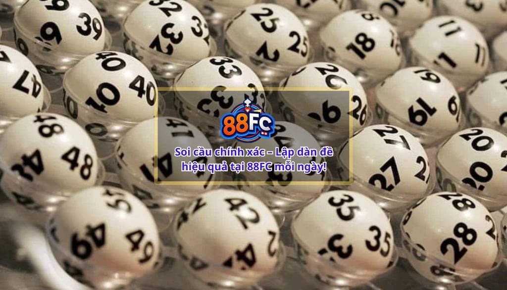 Dàn Đề Xổ Số 88FC – Bí Quyết Chơi Lô Đề Hiệu Quả Tại Nhà Cái 88FC