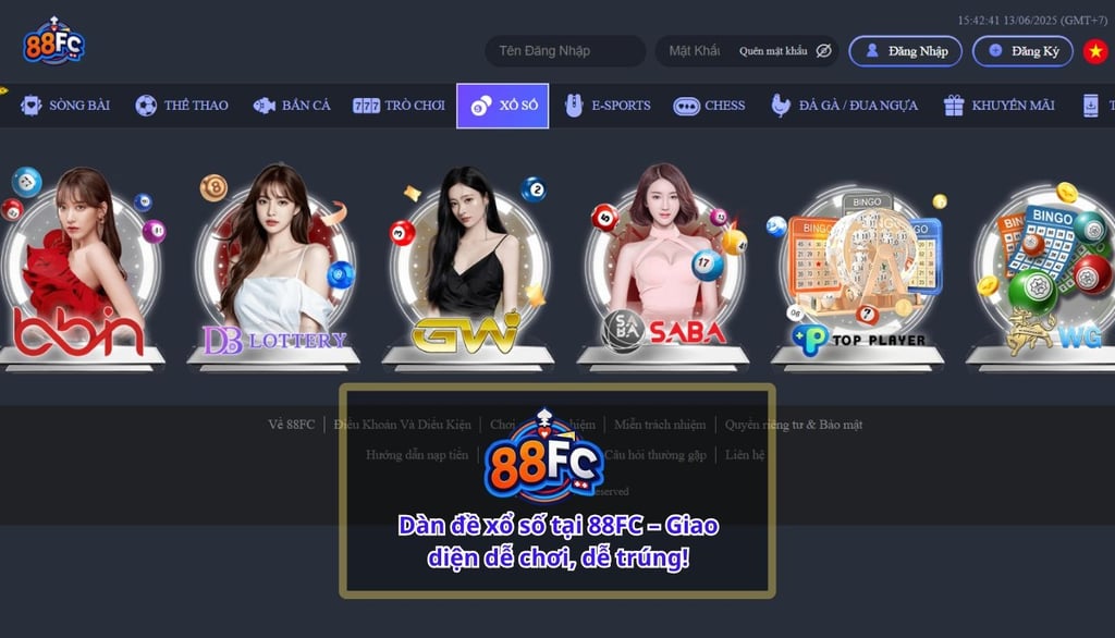 Dàn Đề Xổ Số 88FC – Bí Quyết Chơi Lô Đề Hiệu Quả Tại Nhà Cái 88FC