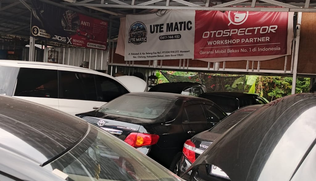 "bengkel kuras oli matic Bekasi"