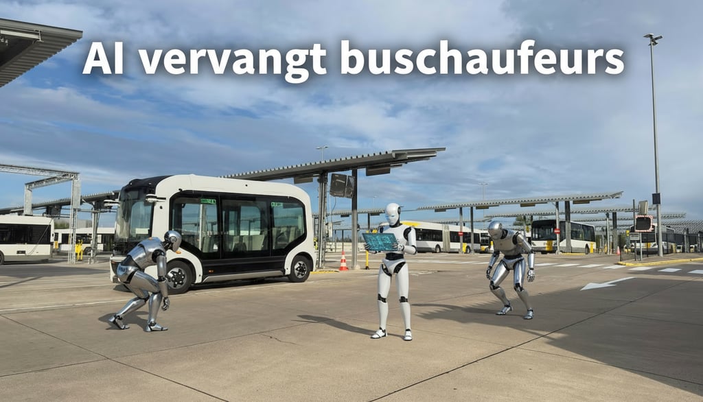Afbeelding van zelfrijdende bus