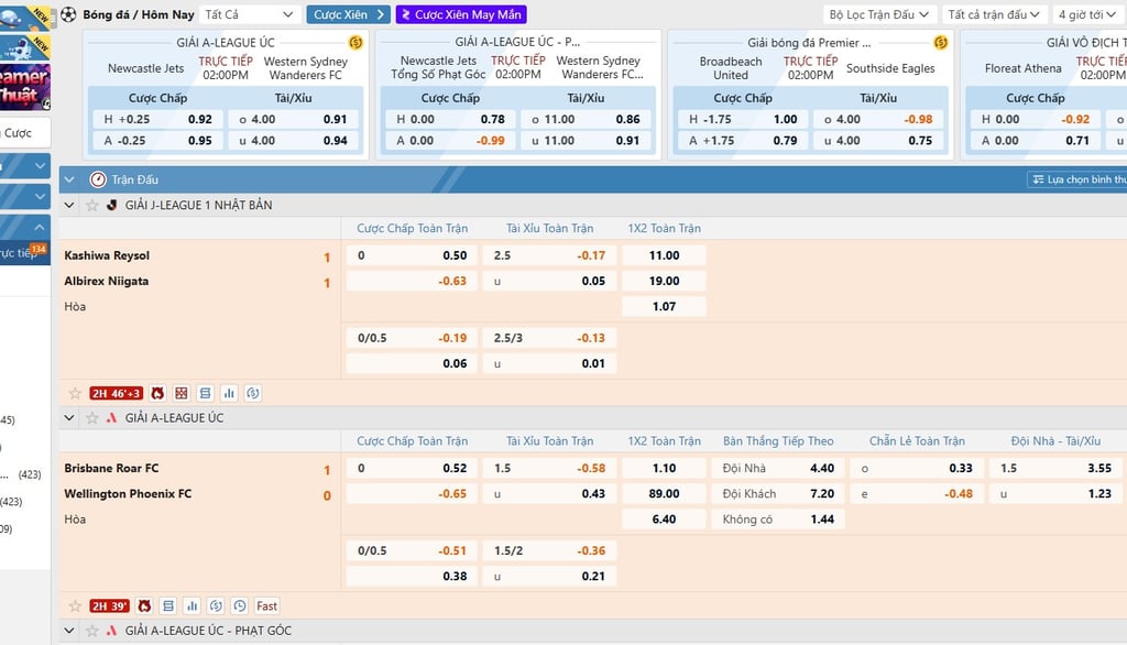 kèo bóng đá nhà cái 88fc