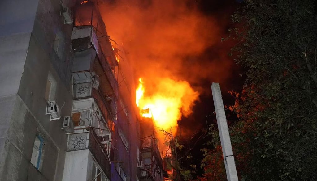 Russia’s Massive Overnight Assault on Ukraine: Over 300 Drones and Missiles Strike Odesa