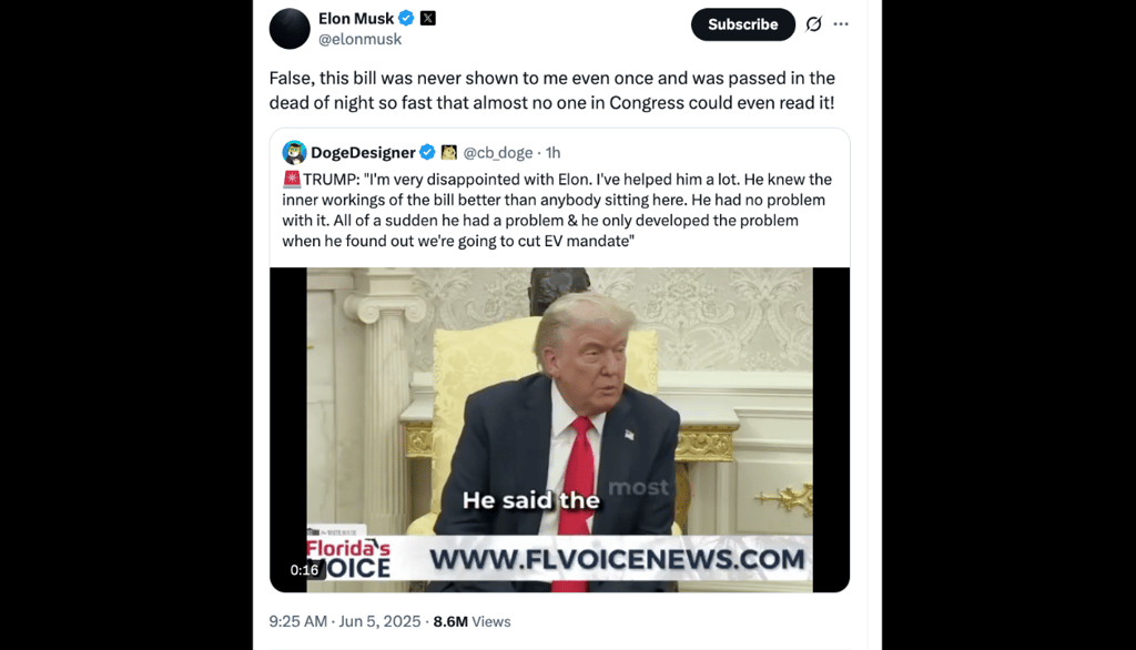 The Musk-Trump Showdown: A Battle Over Bills, Mandates, and Influence