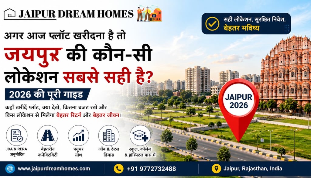 jaipur ki kaunsi location sahi hai