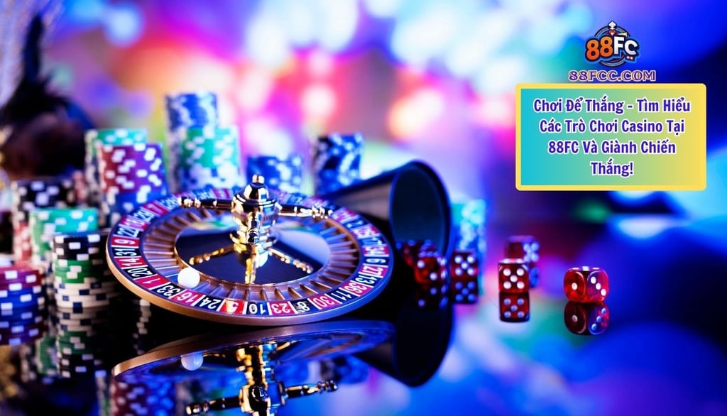Khám Phá Các Trò Chơi Casino Tại 88FC – Đưa Bạn Đến Cơ Hội Thắng Lớn!