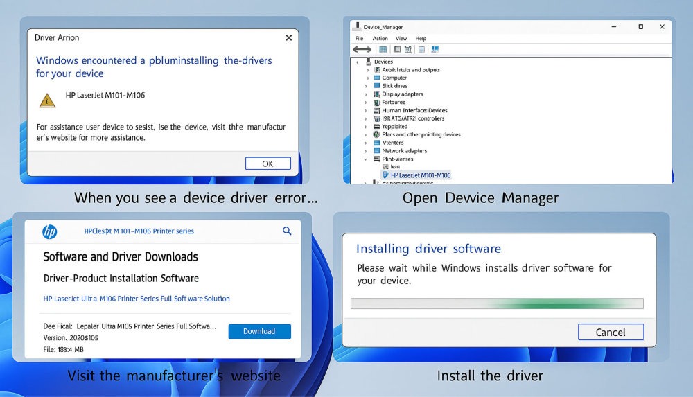 How to Install Device Drivers