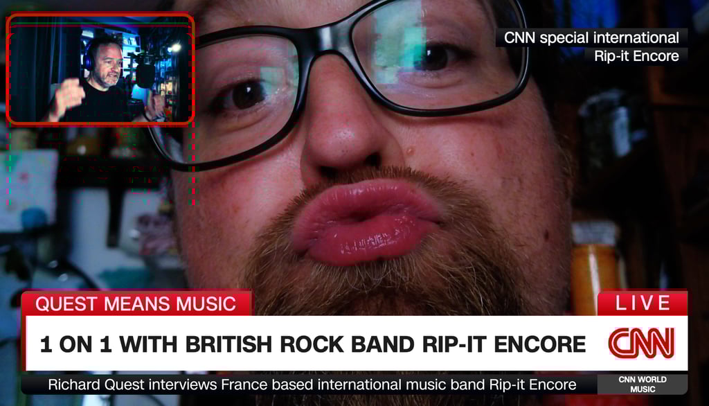 Our Memorable Collaboration with CNN: A Funny Blunder by Rip-it Encore!