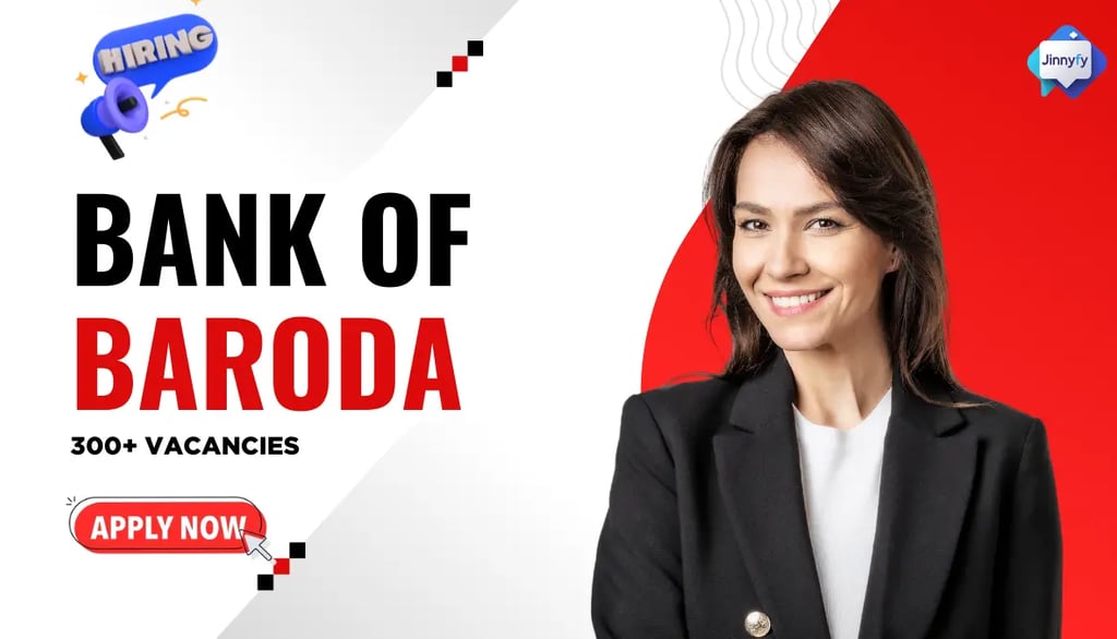 Bank of Baroda Professionals Recruitment 2025- Government Jobs