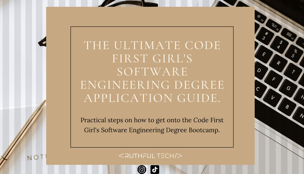 Code Fisrt Girls Application Guide blog post
