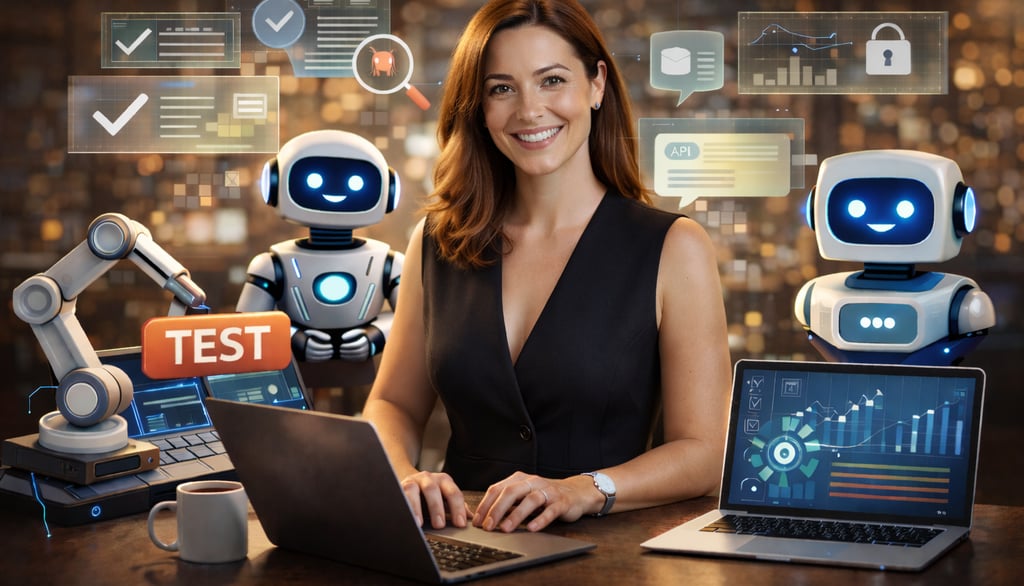 Confident QA equipped with AI backed tools 