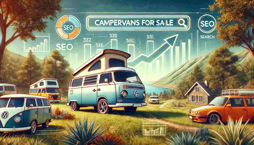 campervan dealerships and SEO