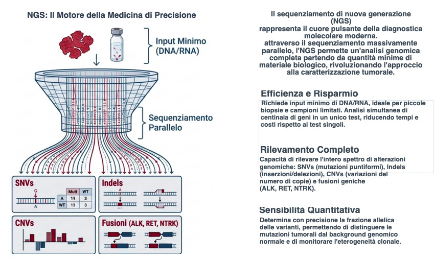Sequnziamento NGS: Il Motore della medicina di Precisione