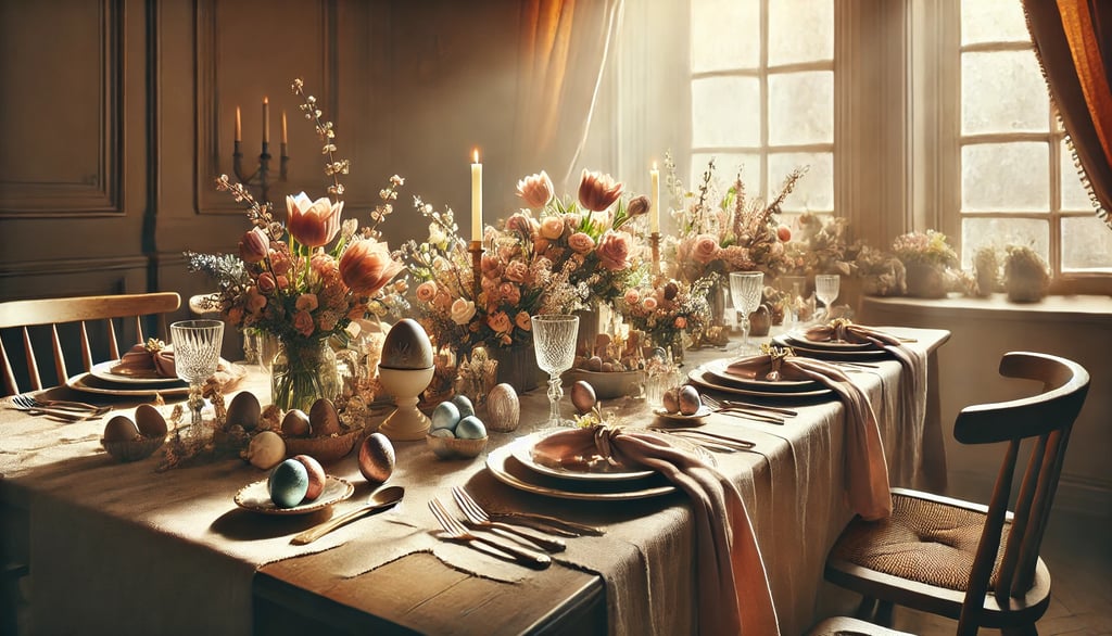Mesa de pascoa