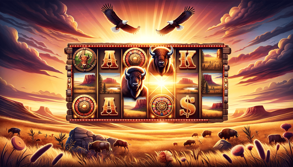 Golden Buffalo online slot with Wild West theme