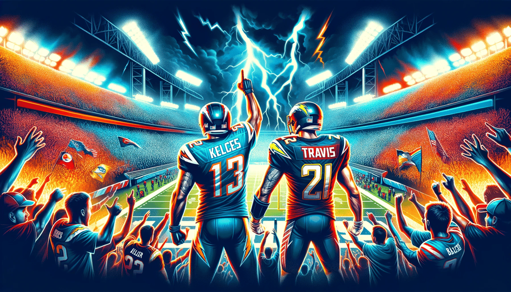 The Kelce Brothers and the Road to Super Bowl 2024