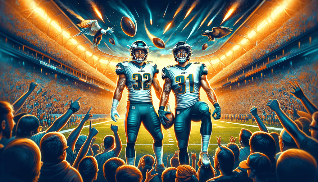 NFL with the Kelce brothers, Jason and Travis, at the forefront.