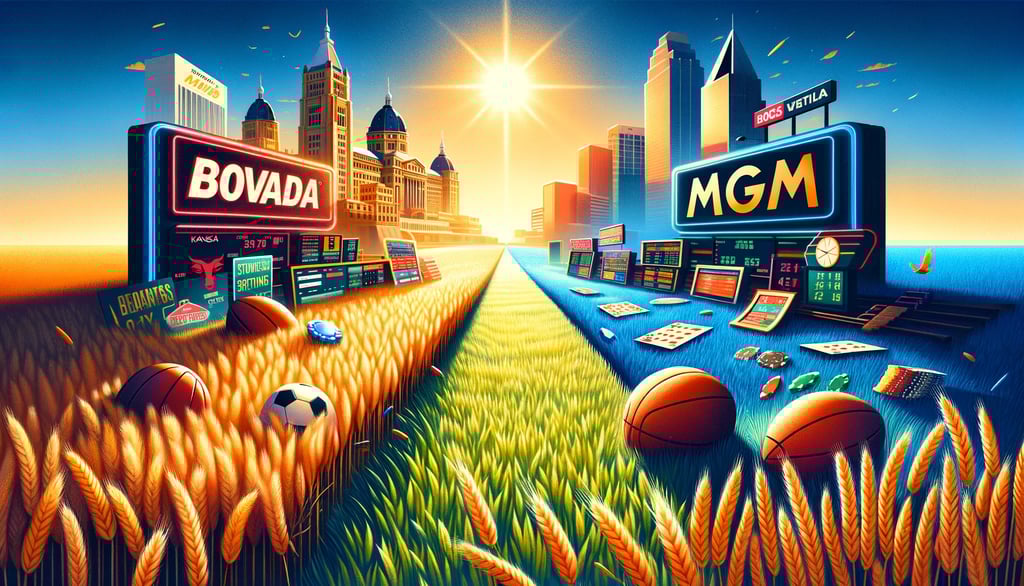 Kansas Betting Duel: Bovada vs. mgm sportsbook Scene