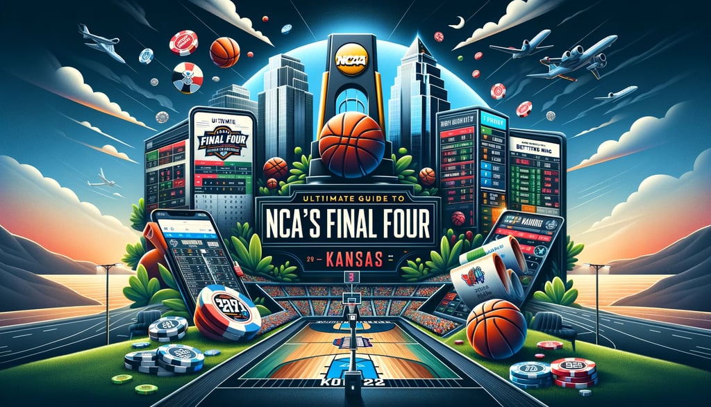 NCAA Men's Final Four 2024 in Kansas 