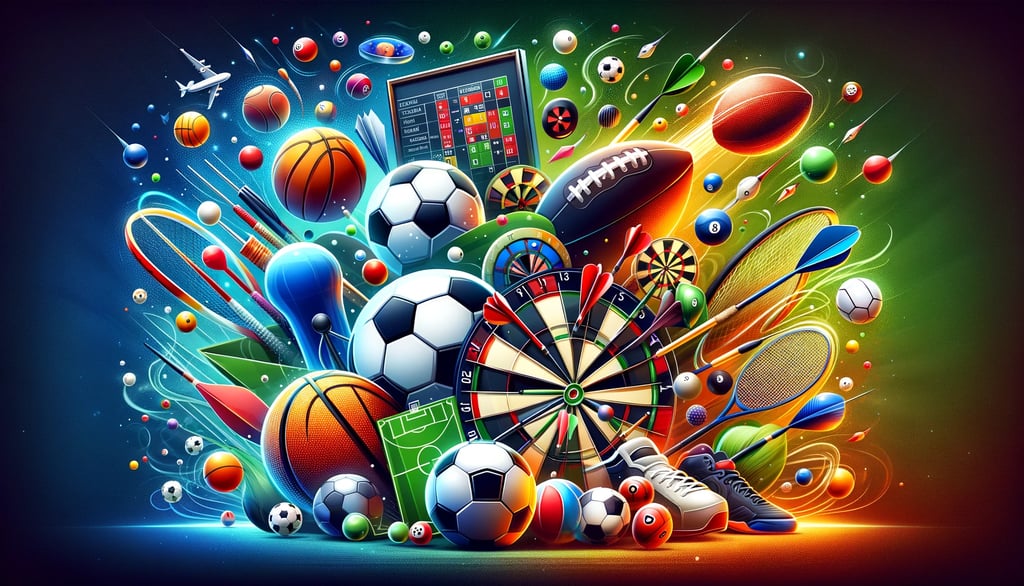 Bovada's betting options range from popular sports like football to niche games like darts