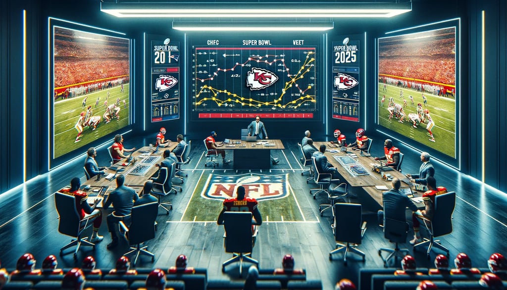 Inside Chiefs' strategy meeting for 2025 Super Bowl.