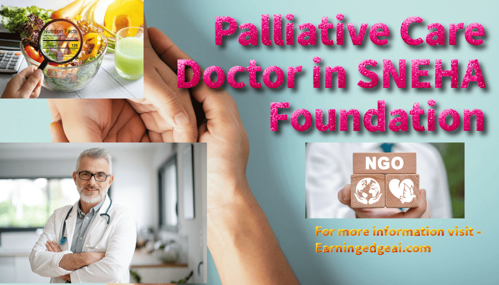 SNEHA, a Mumbai-based non-profit, seeks a Palliative Care Doctor with MBBS/BDS/BAMS 