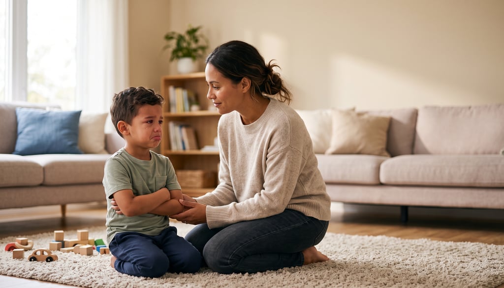 How to Calm a Child Down When Angry | Lume Guide gentle parenting tips