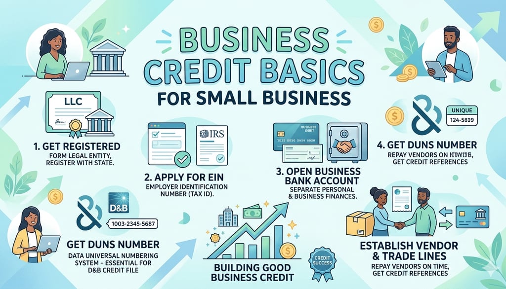 Business Credit Basics for Small Business 