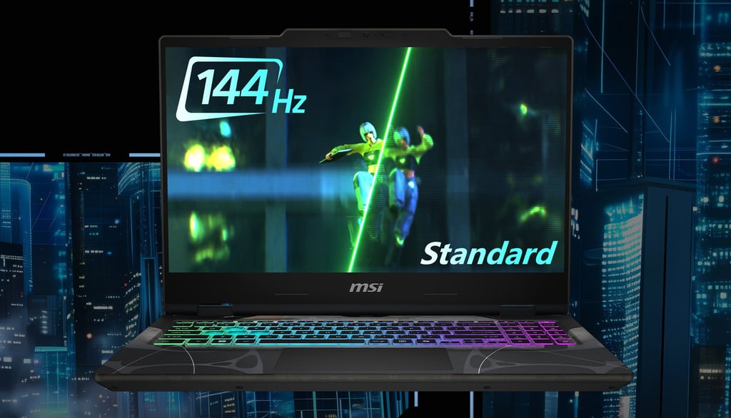 MSI Cyborg 15 with Intel 7 240H and RTX 5050