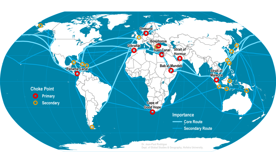 Shiping routes