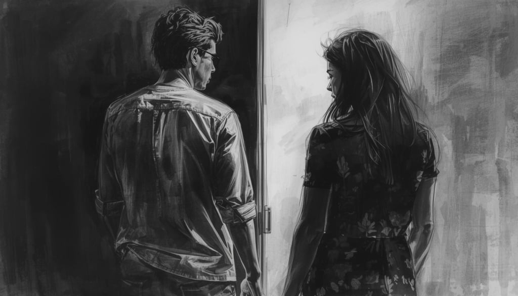 Couple experiencing push–pull dynamics, Friend Indeed emotional support resource on anxious–avoidant