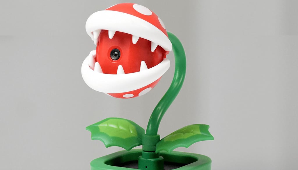 Câmera HORI Piranha Plant para Nintendo Switch 2 em Oferta: Design Único e Funcionalidade por Apenas R$399,99