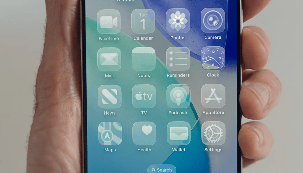 iOS 26 e a Revolução Visual da Apple: Liquid Glass é Melhor do que Você Imagina
