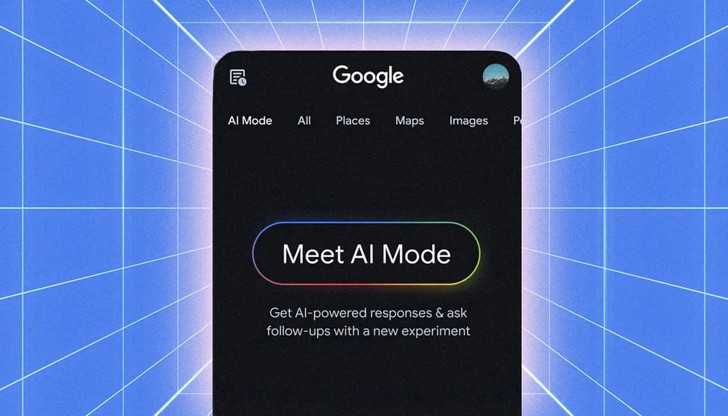 Google Lança “AI Mode” com Checkout Inteligente e Prova Virtual de Roupas