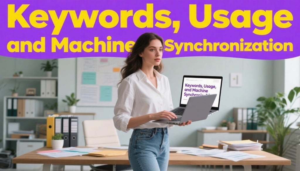 a woman holding a laptop computer keyboard and a laptop keyboard with a keyword