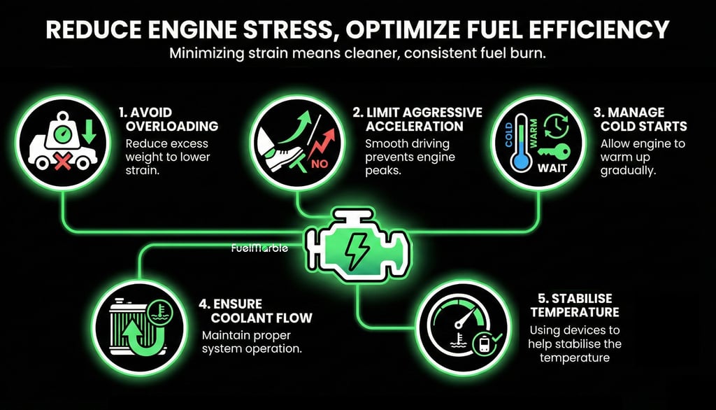 Reduce engine stress and optimize fuel efficiency