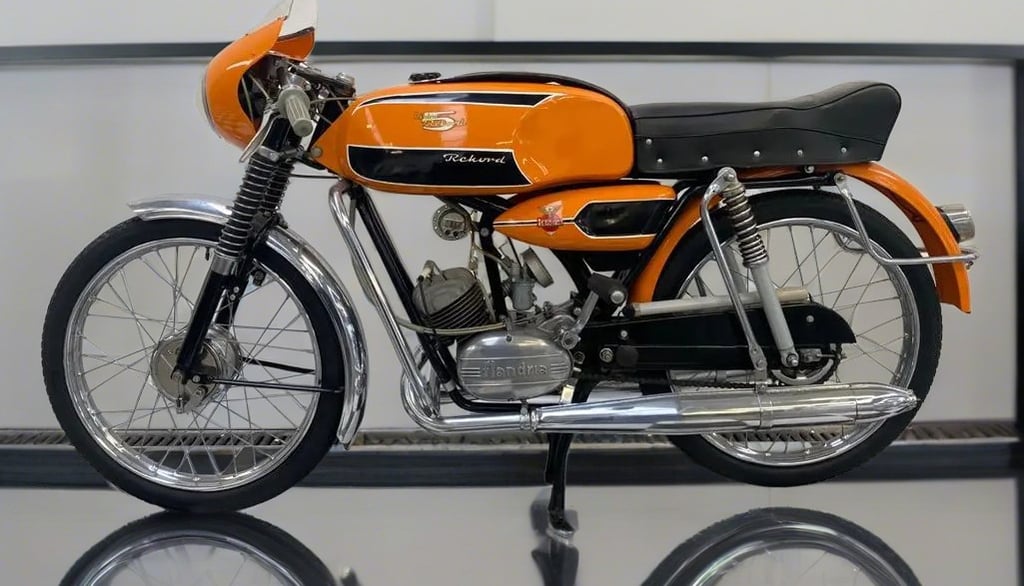 1969 FLANDRIA - SUPER RECORD 5 - Moped
