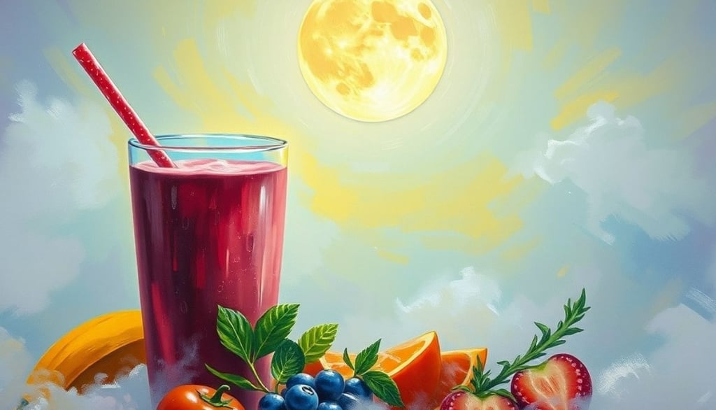 Lunar Glow Smoothie for Wolf Moon 2025