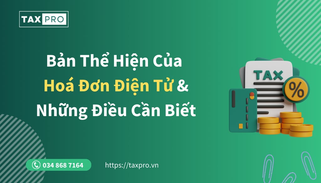 ban the hien hoa don dien tu